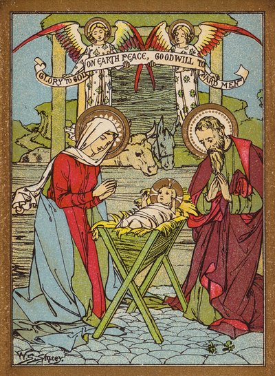 Urunk születése (színes litográfia) alkotó: W.S. Stacey