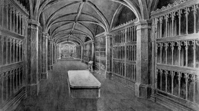 Királyi temetkezési hely, Windsor, Berkshire, 1910. alkotó: W. B. Robinson