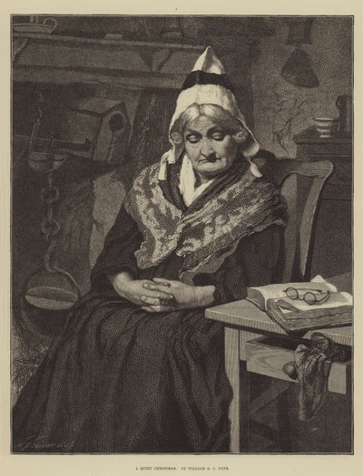 Csendes karácsony alkotó: W. Fyfe