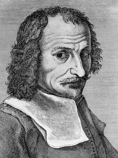 Lorenzo Lippi (1606-1665) olasz festő, költő és író portréja, metszet a Malmantile racquistato című versből, kiadó: Stamperia Stefano Orlandini alkotó: John Ward Dunsmore