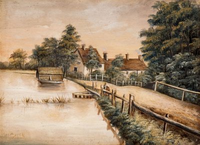 Longmoor Pool, Sutton Park, 19. század. alkotó: W. Green