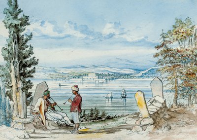 Kilátás a Dardanellákban, 1869 alkotó: W. H. Wrench