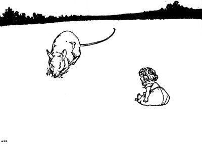 Te Szegény Kicsi! Mondta a mezei egér, c1930 alkotó: William Heath Robinson