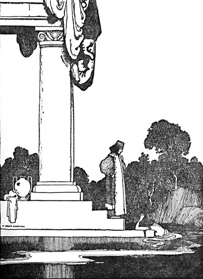 Amikor felkelt a Nap, Felébredt, 1930 alkotó: William Heath Robinson