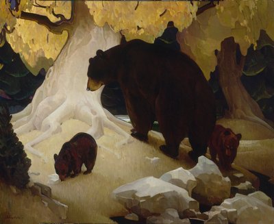 Ősz a Foothillsben alkotó: W. Herbert Dunton