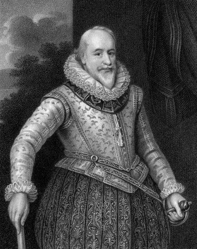 George Carew, Totnes első grófja 1555-1629, 1824. alkotó: W. Holl
