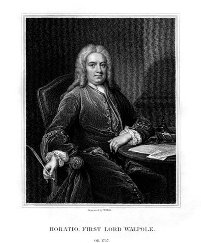 Horatio Walpole, Wolterton 1. bárója, angol diplomata és politikus, 1831. alkotó: W. Holl