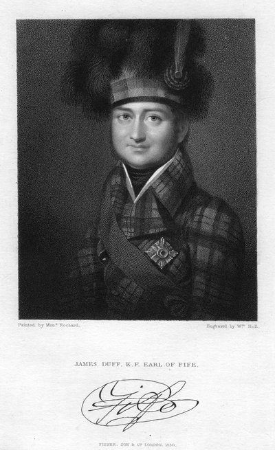 James Duff 1729-1809, Fife 2. grófja, 1830. alkotó: W. Holl