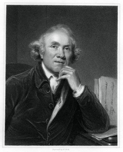 John Hunter skót sebész, 1834. alkotó: W. Holl