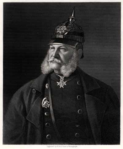 I. Vilmos porosz király és német császár, XIX alkotó: W. Holl
