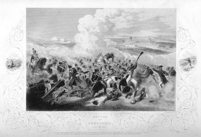 Az eupatoriai csata a krími háború alatt, 1855-1857. alkotó: W. Hulland