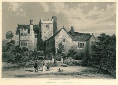 Throwley Hall alkotó: W. L Walton