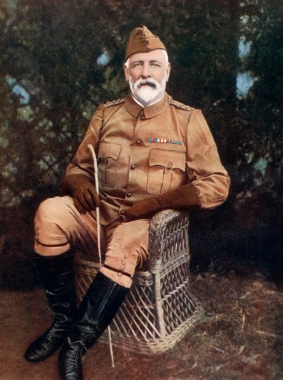 JG Dartnell dandártábornok, az önkéntes dandár parancsnoka, Natal Field Force, 1902. alkotó: W Laws Cancy
