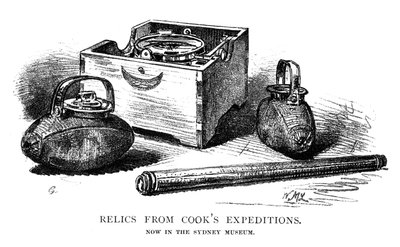 Relikviák a Cooks-expedíciókról, 1886. alkotó: W. Macleod