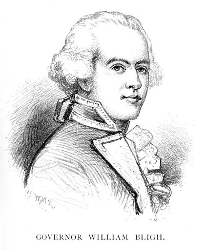 William Bligh brit haditengerészeti tiszt és Új-Dél-Wales kormányzója, 1886 alkotó: W. Macleod