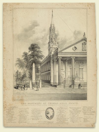 Thomas Addis Emmet emlékműve alkotó: W. R. Browne