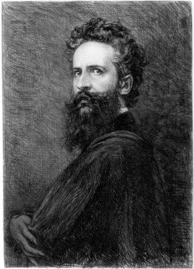 Hans Makart osztrák művész, 1880-1882. alkotó: W. Unger