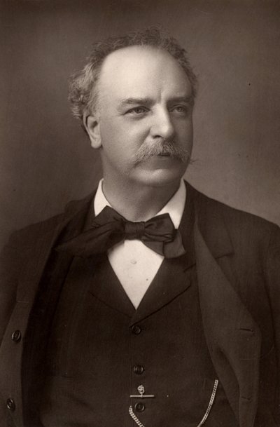 "" Charles Santley (1834-1922) angol bariton (woodburytype). alkotó: W. and D. (after) Downey