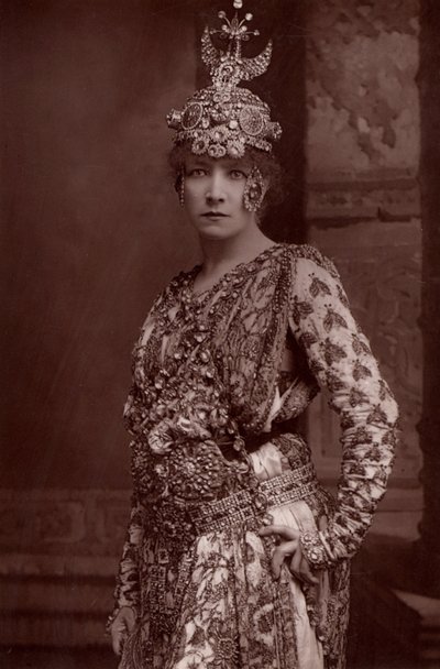 "" Henriette Rosine Bernard írta Sarah Bernhardt (1844-1923) (faburytype) alkotó: W. and D. (after) Downey