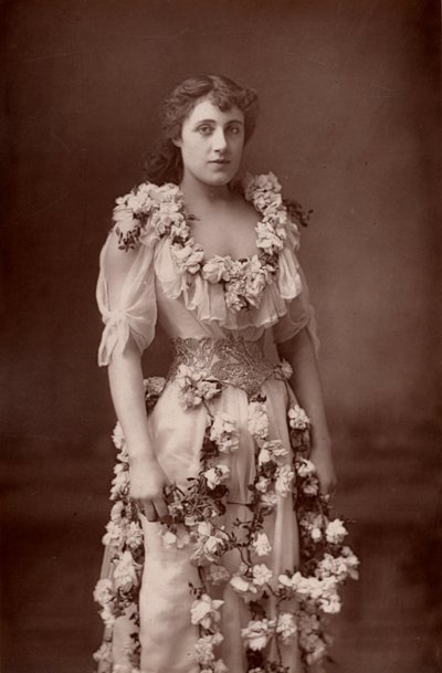 ""Julia Neilson (1868-1957) angol színésznő. (woodburytype) alkotó: W. and D. (after) Downey
