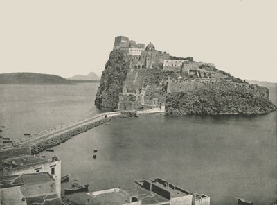 Aragóniai kastély, Ischia, Olaszország, 1895. alkotó: W and S Ltd