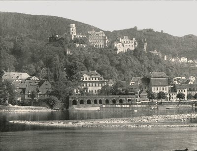 A kastély, Heidelberg, Németország, 1895. alkotó: W and S Ltd