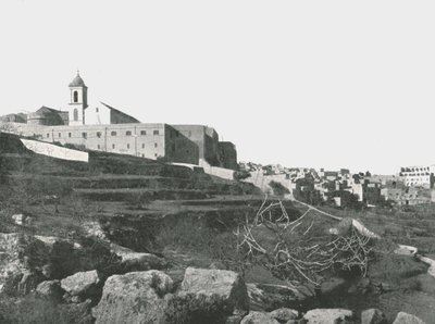 A Születés temploma, Betlehem, Palesztina, 1895. alkotó: W and S Ltd