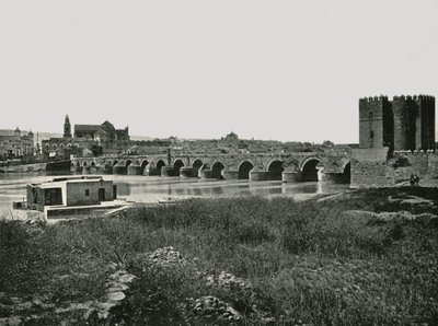 A római híd, Cordoba, Spanyolország, 1895. alkotó: W and S Ltd