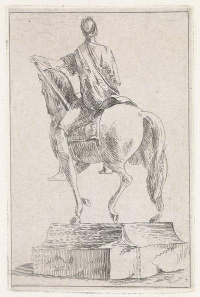 lovas szobor alkotó: W. van Tuyll
