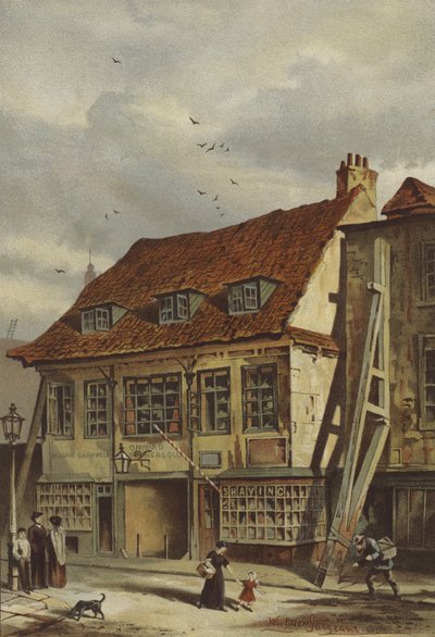 Bunyan Találkozóháza, Lambeth (chromolitho) alkotó: Waldo Sargeant