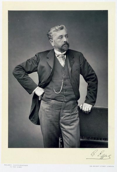Alexandre Gustave Eiffel francia mérnök, 19. század vége alkotó: Walery