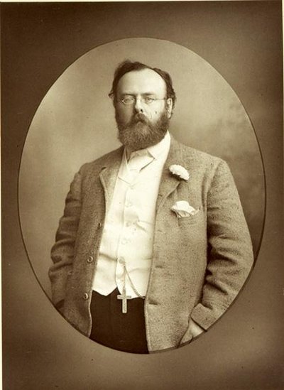 Robert Buchanan (1841-1901) portréja (f/w fotó) alkotó: Walery Rzewuski