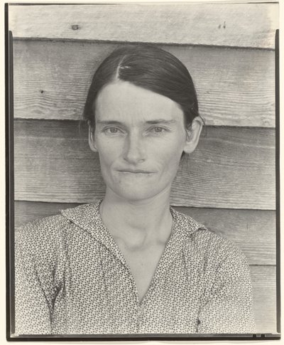 Allie Mae Burroughs, egy pamutrészvényes felesége, Hale megye, Alabama alkotó: Walker Evans