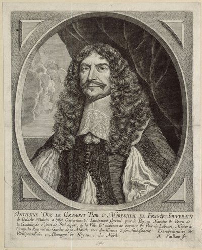 Antoine de Gramont alkotó: Wallerant Vaillant