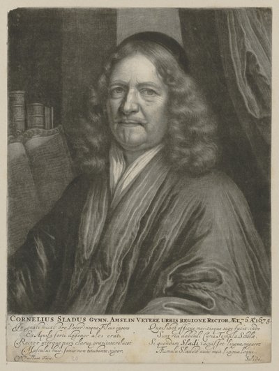 Cornelis Sladus portréja alkotó: Wallerant Vaillant