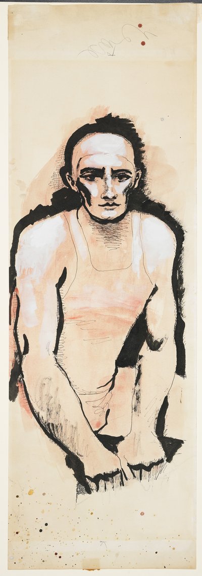 „Roberto” 1. sz. tanulmány alkotó: Walt Kuhn
