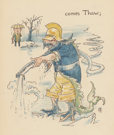 Walter Crane illusztrációja a Legendák Lionel számára (színes litográfia) alkotó: Walter (after) Crane
