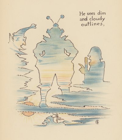 Walter Crane illusztrációja a Legendák Lionel számára (színes litográfia) alkotó: Walter (after) Crane