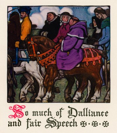 Chaucer: Bath feleségének meséje alkotó: Walter Appleton Clark