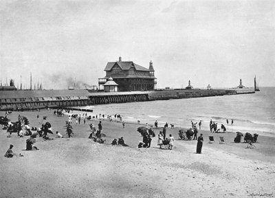 The Pier, Lowestoft, 1896 alkotó: Walter Boughton