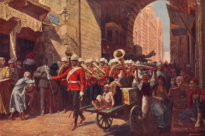 Barátságos hatalom Egyiptomban, 1906 alkotó: Walter Charles Horsley