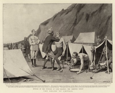 Chitral megkönnyebbülése alkotó: Walter Charles Horsley