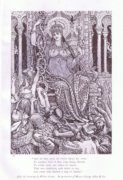 És az egész sajtó felduzzadt az 1920-as években alkotó: Walter Crane