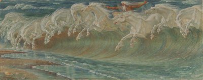 Neptunusz lovai alkotó: Walter Crane