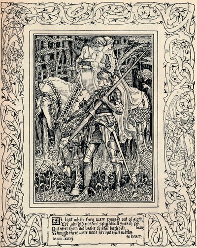 Faerie Queene, 1900 alkotó: Walter Crane