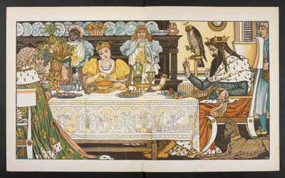 Illusztráció a békaherceghez. alkotó: Walter Crane