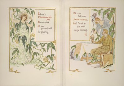 Utazói öröm és zokog a borban alkotó: Walter Crane