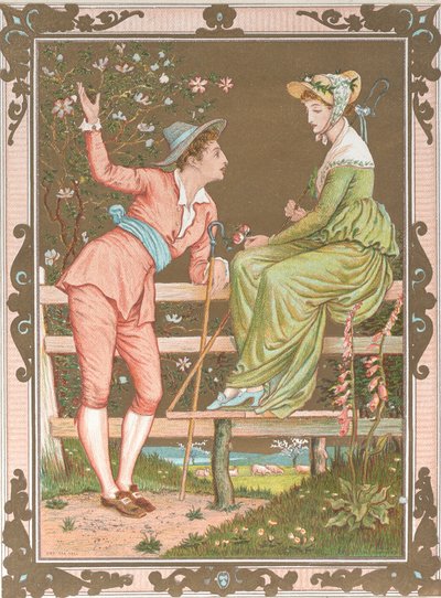 Valentin, 1876. alkotó: Walter Crane