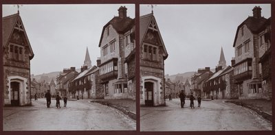 Fore Street, Beer, East Devon, Devon, 1913. alkotó: Walter Edward Zehetmayr