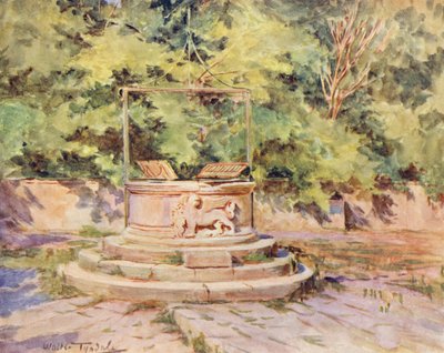 Egy kútfej a Zaránál (színes litográfia) alkotó: Walter Frederick Roofe Tyndale